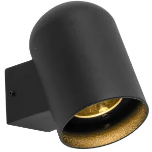 CLA Keila Minimalist Oval Weatherproof Outdoor Wall Light Matte Black by Compact Lamps Australia, a Wall Lighting for sale on Style Sourcebook