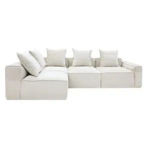 Riley Apt Muse Flax Corner Sofa - 4 Seater LAF Terminal by James Lane, a Sofas for sale on Style Sourcebook