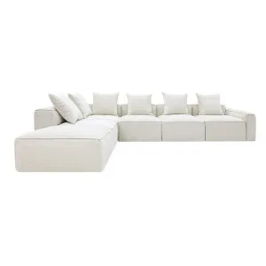 Riley Apt Muse Flax Sofa - 6 Seater LAF Terminal by James Lane, a Sofas for sale on Style Sourcebook