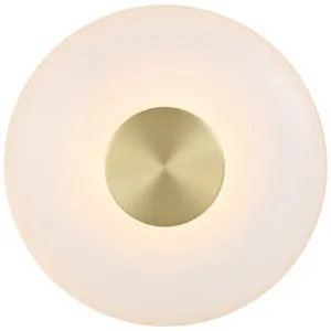 Telbix Amity Modern Luxe LED Wall Light with Sculptural Round Glass Opal by Telbix, a Wall Lighting for sale on Style Sourcebook