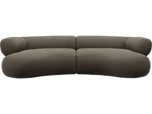 Colette Muse Mink Sofa - 3 Seater by James Lane, a Sofas for sale on Style Sourcebook