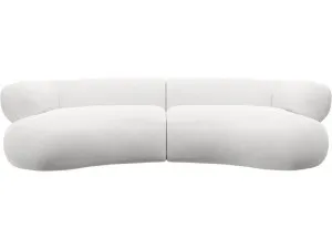 Colette Noa Fog Sofa - 3 Seater by James Lane, a Sofas for sale on Style Sourcebook