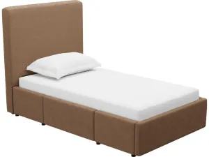 Aria Tribute Chestnut Left Drawer Storage Bed by James Lane, a Beds & Bed Frames for sale on Style Sourcebook