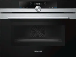 Siemens 45cm iQ700 Compact Built-In Oven with Microwave CM633GBS1B by Siemens, a Ovens for sale on Style Sourcebook