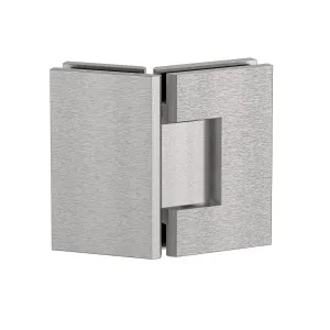 Stealth Glass to Glass 135 Degree Hinge Satin Nickel by Estelle, a Bathroom Fixtures for sale on Style Sourcebook