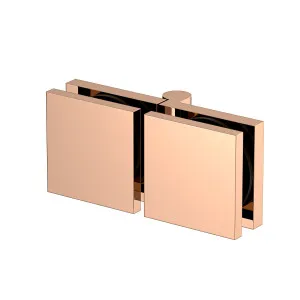 Stealth Bi-Fold Left handed Shower Hinge Polished Rose Gold by Estelle, a Bathroom Fixtures for sale on Style Sourcebook