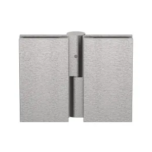 Boston Heavy Duty Glass to Glass Right Hand Bifold Hinge Satin Nickel by Estelle, a Bathroom Fixtures for sale on Style Sourcebook