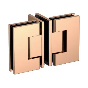 Boston Door to Panel 90 Degree Hinge Polished Rose Gold by Estelle, a Bathroom Fixtures for sale on Style Sourcebook