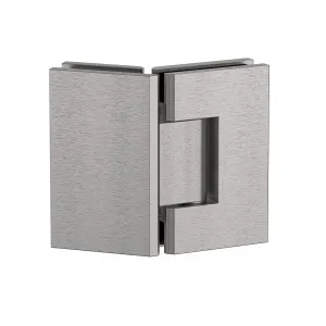 Boston 135 Degree 6-8mm Glass to Glass  Hinge Satin Nickel by Estelle, a Bathroom Fixtures for sale on Style Sourcebook