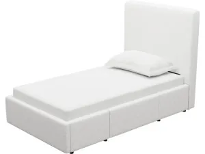 Aria Noa Fog Right Drawer Storage Bed by James Lane, a Beds & Bed Frames for sale on Style Sourcebook