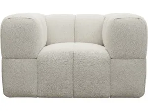 Lucello Armchair Boucle Ivory by James Lane, a Chairs for sale on Style Sourcebook