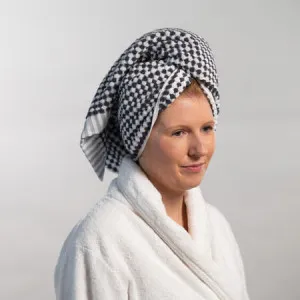 Royal Splendour Hand Towel - 100% Cotton, Large, Black - Canningvale by Canningvale_Royal Splendour, a Towels & Washcloths for sale on Style Sourcebook