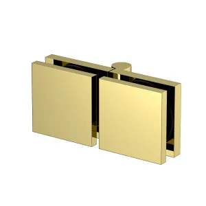 Stealth Bi-Fold Left handed Shower Hinge Polished Gold by Estelle, a Bathroom Fixtures for sale on Style Sourcebook