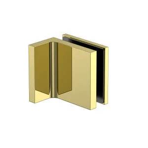 Stealth Bracket with Short Leg Polished Gold by Estelle, a Bathroom Fixtures for sale on Style Sourcebook