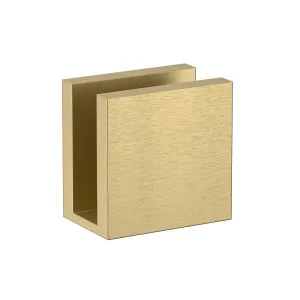 Boston Wall to Glass 90 Degree 12mm Clamp Soft Gold Brushed by Estelle, a Bathroom Fixtures for sale on Style Sourcebook