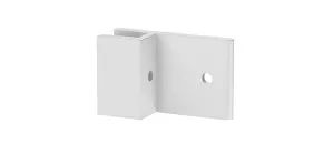 Boston Dwarf Wall to Glass 180 Degree Clip White by Estelle, a Bathroom Fixtures for sale on Style Sourcebook