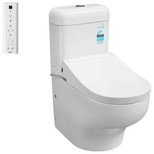 Toto Hayon Back To Wall Smart Toilet Suite with S5 Package HAYON-BTW-S5 by TOTO, a Toilets & Bidets for sale on Style Sourcebook
