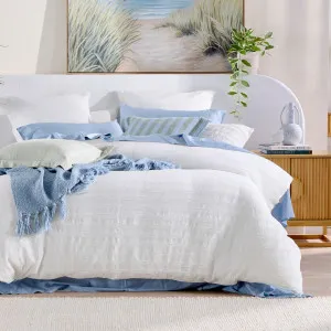 Pillow Talk Gia Quilt Cover Set White by Pillow Talk, a Quilt Covers for sale on Style Sourcebook