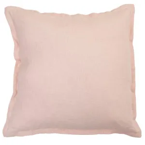Muse Sahara Linen Feather Cushion Blush by Muse, a Cushions, Decorative Pillows for sale on Style Sourcebook