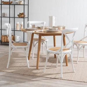 Muse Bentwood Cross Back Dining Chair White by Muse, a Dining Chairs for sale on Style Sourcebook