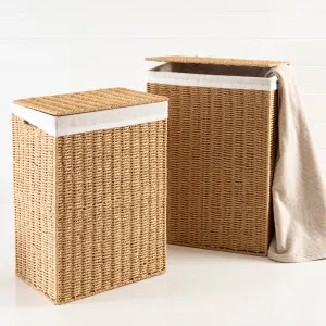 Habitat Harbour Laundry Hamper Natural by Habitat, a Laundry Bags & Baskets for sale on Style Sourcebook