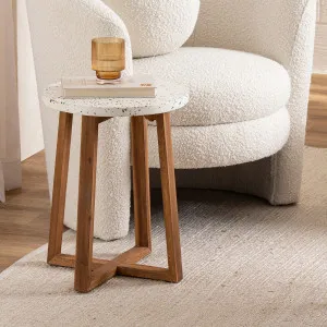 Muse Hazel Side Table Terrazzo by Muse, a Side Table for sale on Style Sourcebook