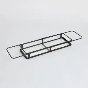 Habitat Noah Extendable Bath Caddy Black by Habitat, a Bathroom Accessories for sale on Style Sourcebook