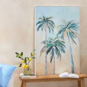 Muse Oasis Palm Tree Framed Canvas Wall Art Few by Muse, a Wall Hangings & Decor for sale on Style Sourcebook