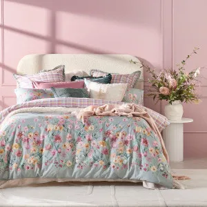 Habitat Eloise Reversible Quilt Cover Set Sage by Habitat, a Quilt Covers for sale on Style Sourcebook