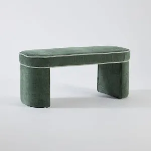 Muse Juno Bench Green by Muse, a Stools for sale on Style Sourcebook