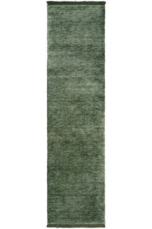 Conscious Loom Kinship Sage Green Runner by Conscious Loom, a Contemporary Rugs for sale on Style Sourcebook