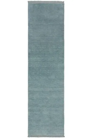 Conscious Loom Kinship Sky Blue Runner by Conscious Loom, a Contemporary Rugs for sale on Style Sourcebook