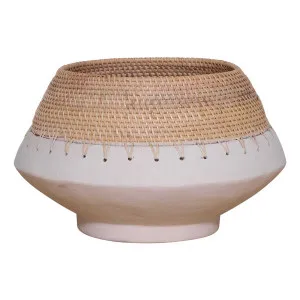 Cove Vessel 37x20cm in Ivory by OZ Design, a Vases & Jars for sale on Style Sourcebook