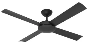 Martec Quantum 52" DC Ceiling Fan with Remote Control Matte Black by Martec, a Ceiling Fans for sale on Style Sourcebook