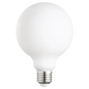 Eglo 7.5W E27 Dimmable G95 LED Opal Globe Warm White by Eglo, a Spotlights for sale on Style Sourcebook