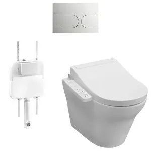 Toto MH Wall Faced Smart Toilet Suite with S2 Package MH-WF-S2 by TOTO, a Toilets & Bidets for sale on Style Sourcebook