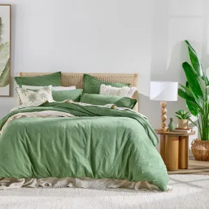 Habitat Savaya Palm Quilt Cover Set Green by Habitat, a Quilt Covers for sale on Style Sourcebook