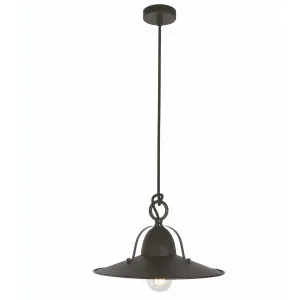 MDA Lighting Benson Vintage Pendant Charred by MDA Lighting, a Lighting for sale on Style Sourcebook