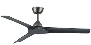 Martec Alpine 52" DC Smart Ceiling Fan with WiFi Remote Pewter and Charcoal by Martec, a Ceiling Fans for sale on Style Sourcebook