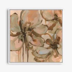 Petal Play I (Square) Canvas Print by The Print Emporium, a Prints for sale on Style Sourcebook