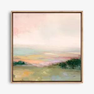 Dark Glowing Valley (Square) Canvas Print by The Print Emporium, a Prints for sale on Style Sourcebook