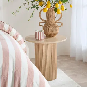 Habitat Tully Mae Side Table Natural by Habitat, a Side Table for sale on Style Sourcebook
