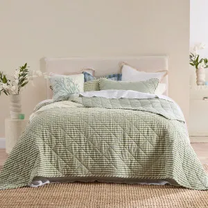 Habitat Sonny Reversible Coverlet Set Green by Habitat, a Quilts & Bedspreads for sale on Style Sourcebook