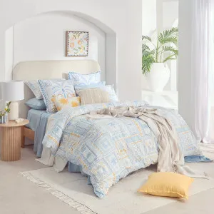 Habitat Palmilla Quilt Cover Set Blue by Habitat, a Quilt Covers for sale on Style Sourcebook