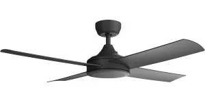 Calibo Breeze Silent Pro 48" AC Ceiling Fan with Wall Control - Black by Calibo, a Ceiling Fans for sale on Style Sourcebook