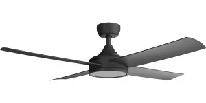 Calibo Breeze Silent Pro 52" AC Ceiling Fan with 3CCT LED and Wall Control - Black by Calibo, a Ceiling Fans for sale on Style Sourcebook
