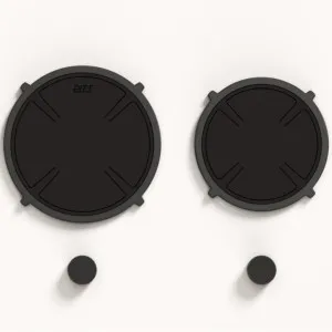 Pitt Baula Series-2 Burner Induction Cooktop Black BAULA2BTF-I by Pitt, a Cooktops for sale on Style Sourcebook