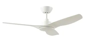 Ventair DC 3 48" Indoor/Outdoor Ceiling Fan and Wall Control - White by Ventair, a Ceiling Fans for sale on Style Sourcebook