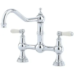 Shaws by Perrin & Rowe Hambleton Kitchen Mixer Chrome AUSH4751CPWPC-3 by Shaws by Perrin & Rowe, a Kitchen Taps & Mixers for sale on Style Sourcebook