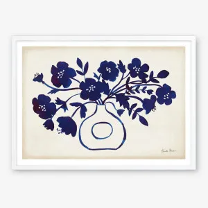 Modern Blue II Art Print by The Print Emporium, a Prints for sale on Style Sourcebook